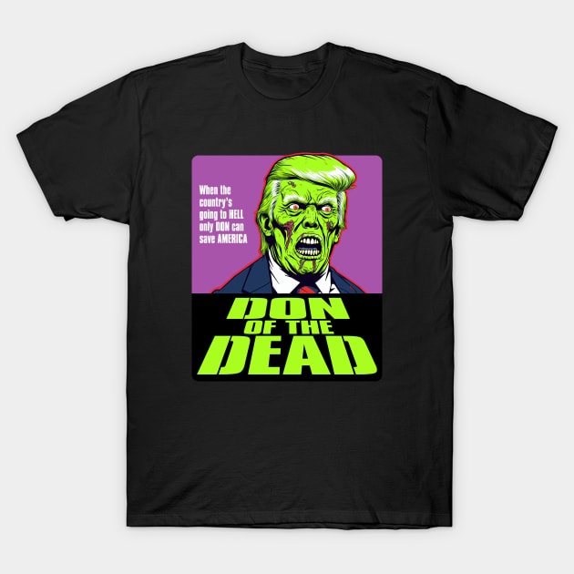 DON of the DEAD Halloween Zombie Trump T-Shirt by CultTees